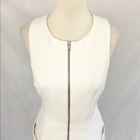 BCBGMaxazaria Sleeveless Zipper Front Mini Dress - Picture 4 of 11